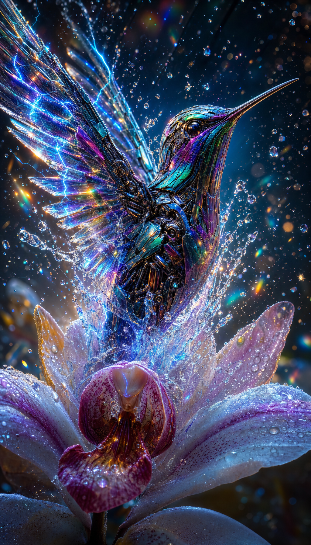 Cybernetic Hummingbird Macro